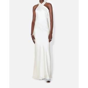 NEW GALVAN LONDON pandora bridal dress in white
